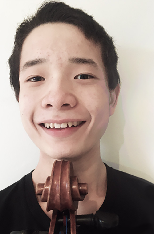 Young String Player - Haru Ogiwara